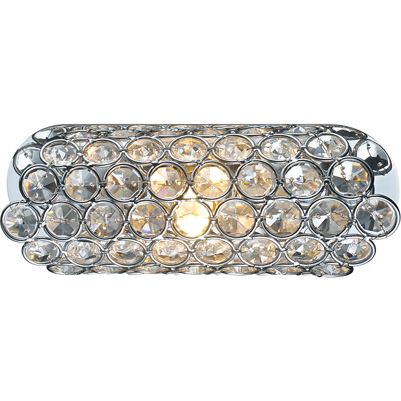 Design oval de cristal clássico da luminária de parede criativa transparente IP21 G9