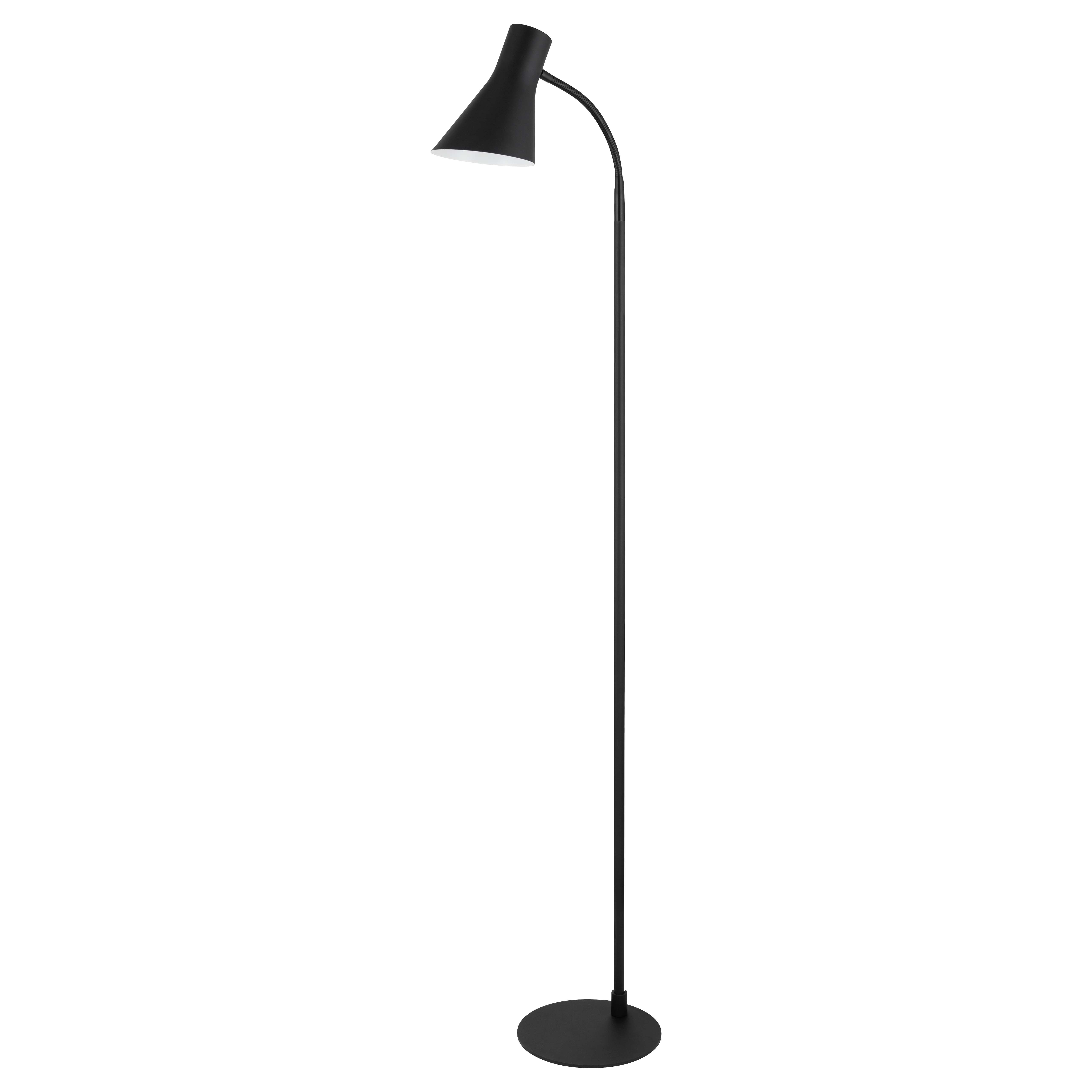 Elegante design nórdico autêntico luminária de pé com ajuste de luz E27