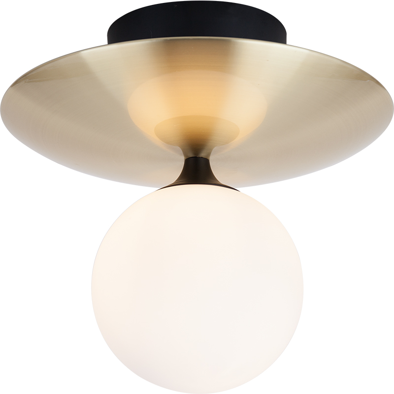 Design de vidro pirulito moderno e elegante para luminária de teto ou luminária de parede Opal Light G9