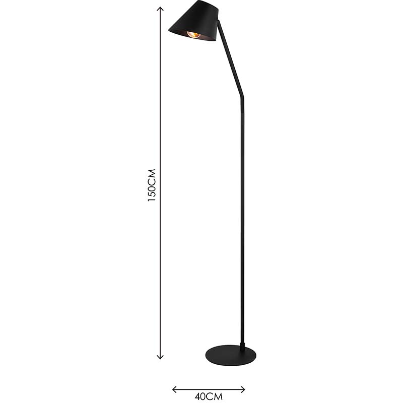 Nordic Modern Authenic Design Stand Light Criativo com Candeeiro de Pé Ângulo E27 Dim