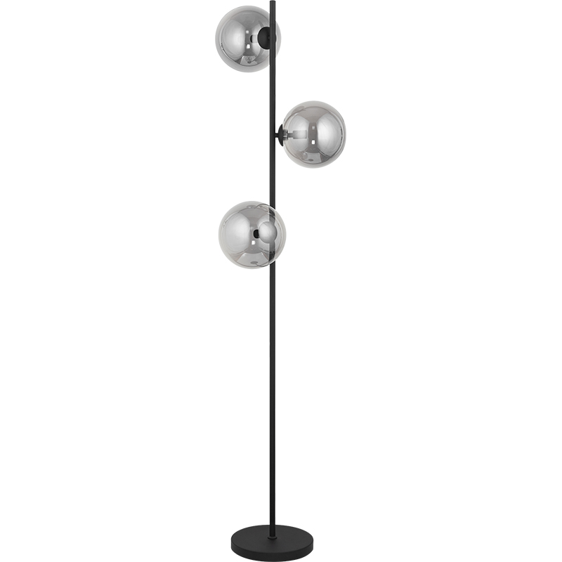 Elegante design nórdico autêntico luz de pé globo de vidro abajur de vidro 3lys G9 Dim